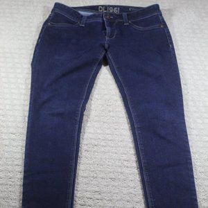 LIKE NEW DL 1961 Size 26 Emma Legging Dark Wash Blue Jeans